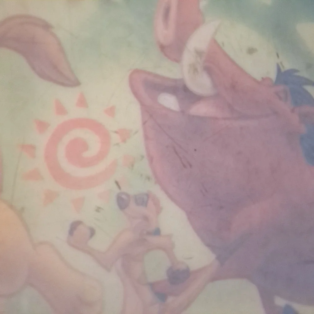 Disney Placemats set 4 My friends Tigger and Pooh mealtime fun shaped‎ Lion King
